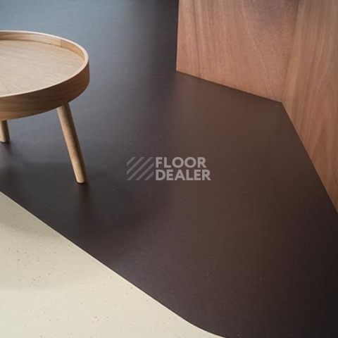 Forbo Marmoleum Decibel on Order 358135 dark chocolate фото 2 | FLOORDEALER